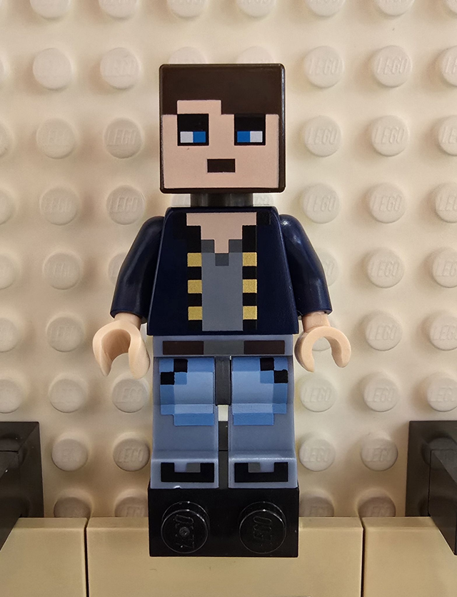 LEGO min041 Minecraft Skin 8 Minifigur