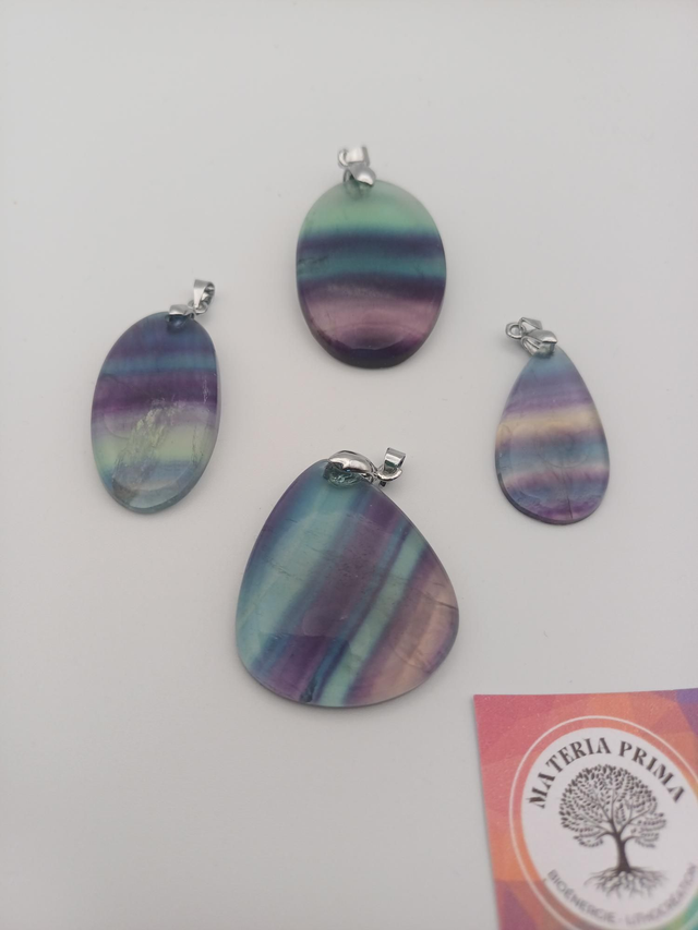 Pendentif fluorite 