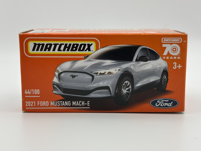 Matchbox Power Grabs 2021 Ford Mustang Mach-E in Weiß