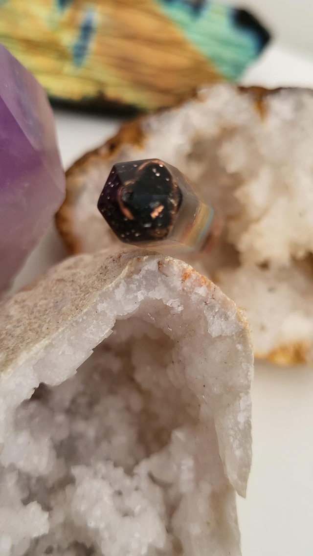 Chakra orgonite pendant