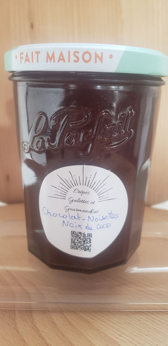 Pâte à tartiner chocolat noisettes (pot de 300 mL)