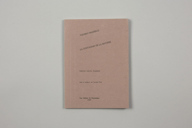 La contagion de la matière