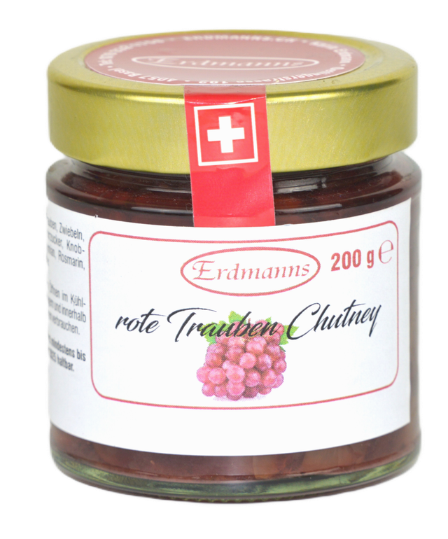 Rote Trauben Chutney