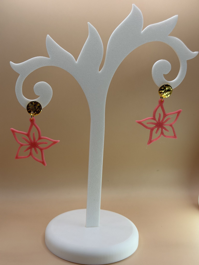 Boucles d'oreilles Fleur - Attaches Fantaisies