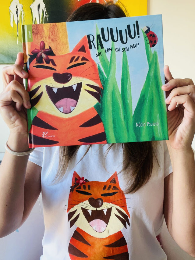 Livro “Rauuuu! Sou bom ou sou mau?”