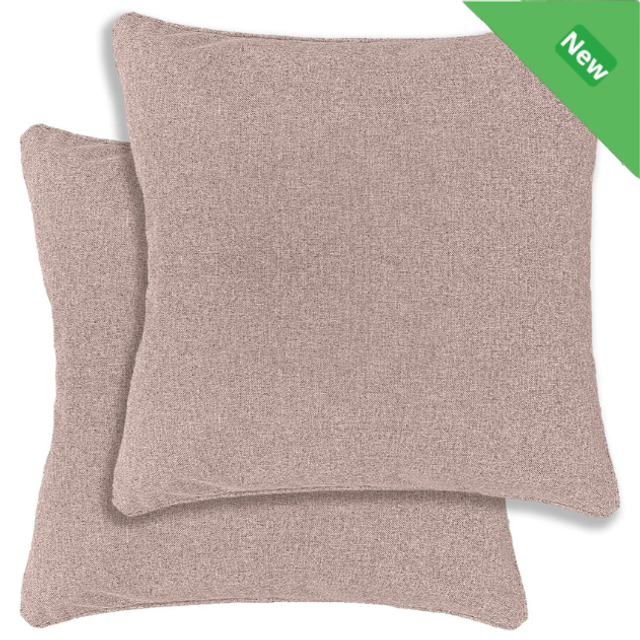 Enhanced Living Pair of Austin Blush Cushion Covers - Cases Only