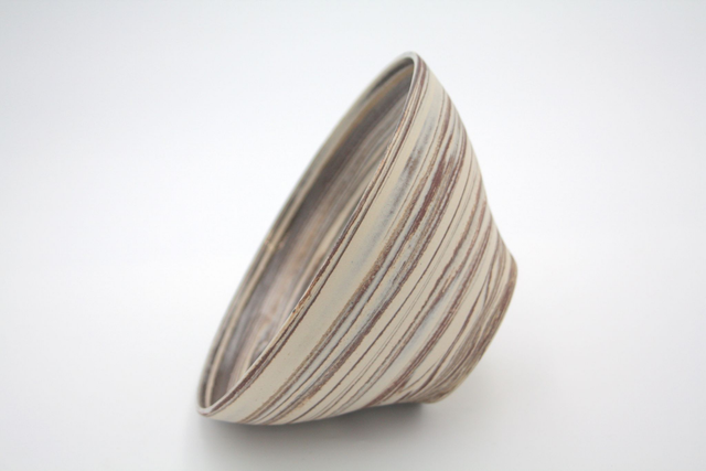 Saladier en terres mêlées