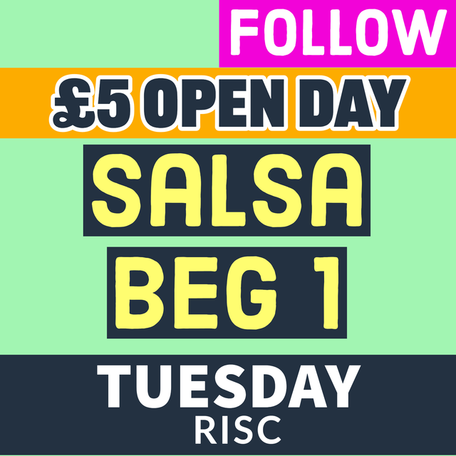 Salsa TUE OPEN DAY Beg 1 - Follow