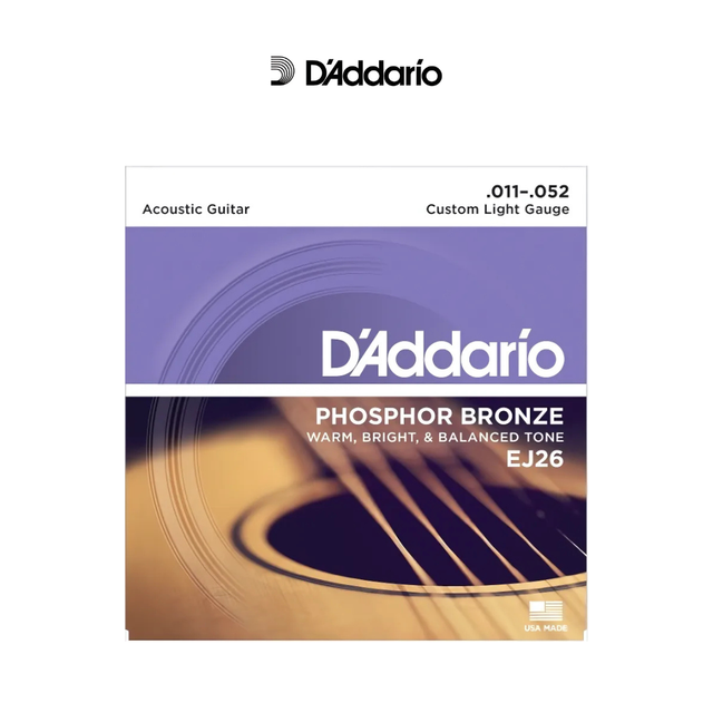 D`addario - EJ26 Akustisk 11⎜52