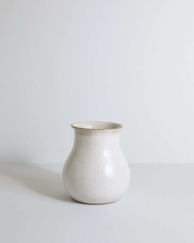 White speckled vase