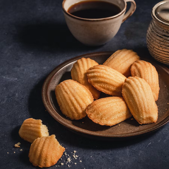 La mérindolaise – madeleine au citron et à l’huile d’olive bio