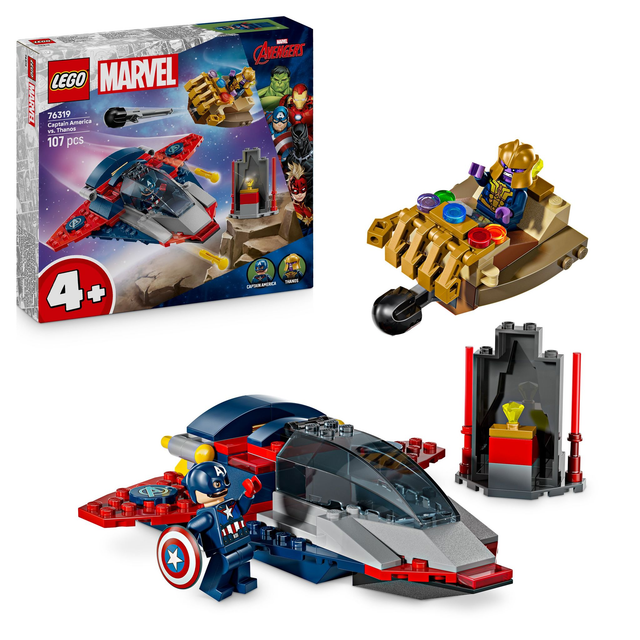 LEGO 76319 Super Heroes Captain America vs. Thanos