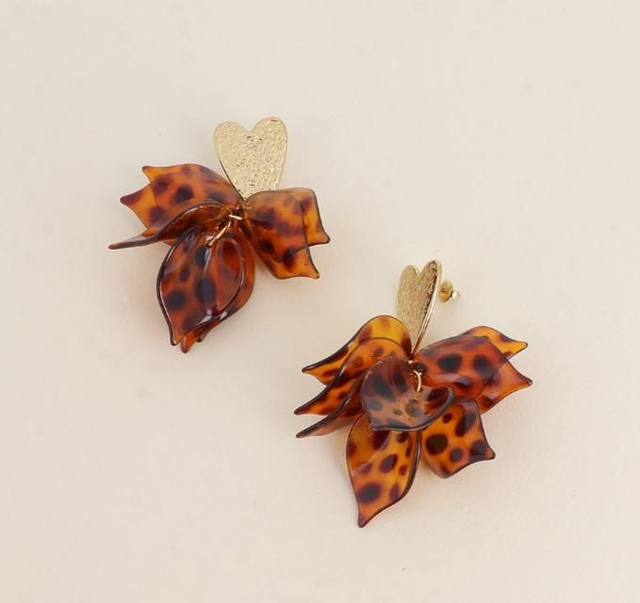 Boucles d'oreilles Cappuccino