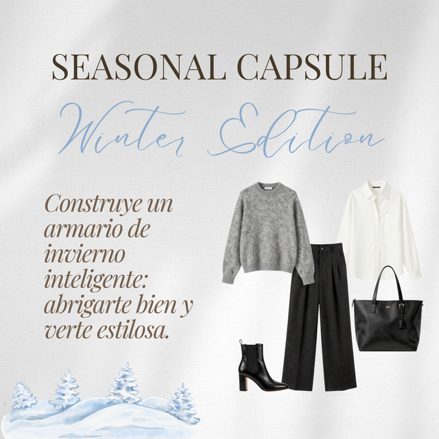 SEASONAL CAPSULE: Winter Edition - Armario Cápsula de Invierno