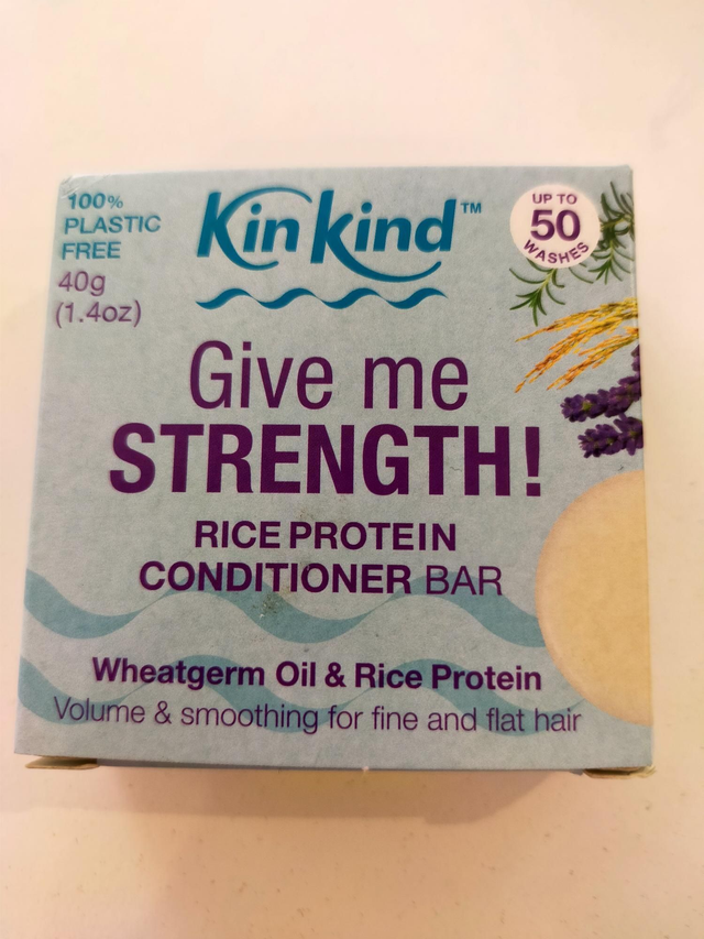 Give me STRENGTH! Conditioner Bar. Volume &amp; Strength for fine, flat and thin hair KKN8