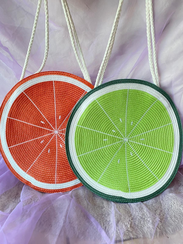 Sac cabas citron vert 