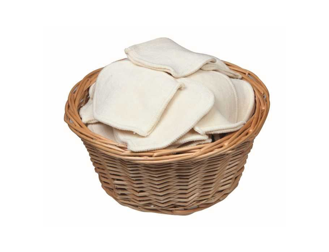[Anae] Wasbare mini washandjes in bulk - 50st- Mandje niet inbegrepen