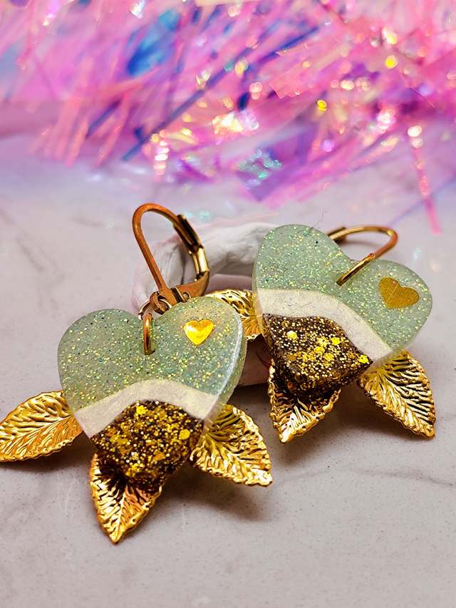 Boucles d&#039;oreilles Cupidon taille S