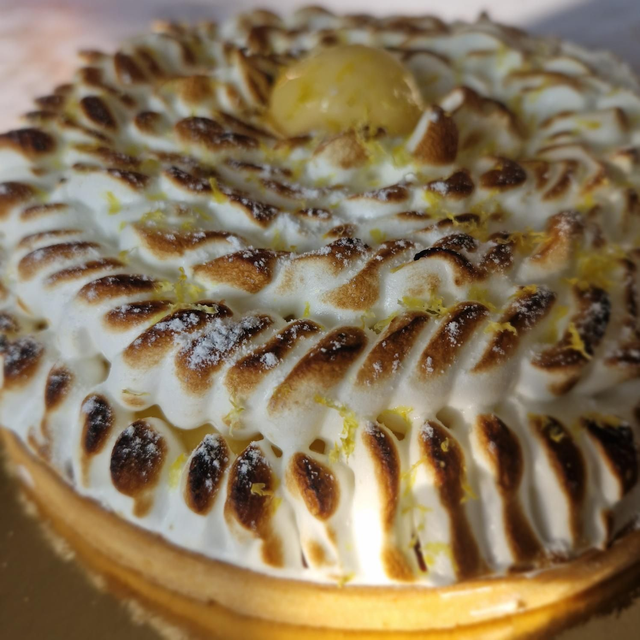 Tarte citron meringuée 6 personnes 