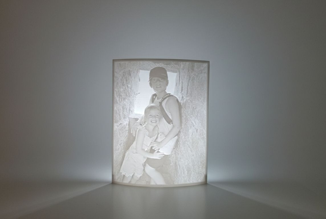 Lampe Photo Personnalisée en Lithophanie