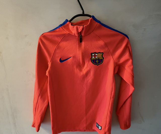 FC Barcelona 1/4 Zip Jumper 