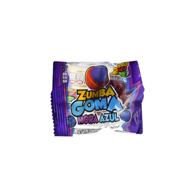 Zumba goma mora azul 