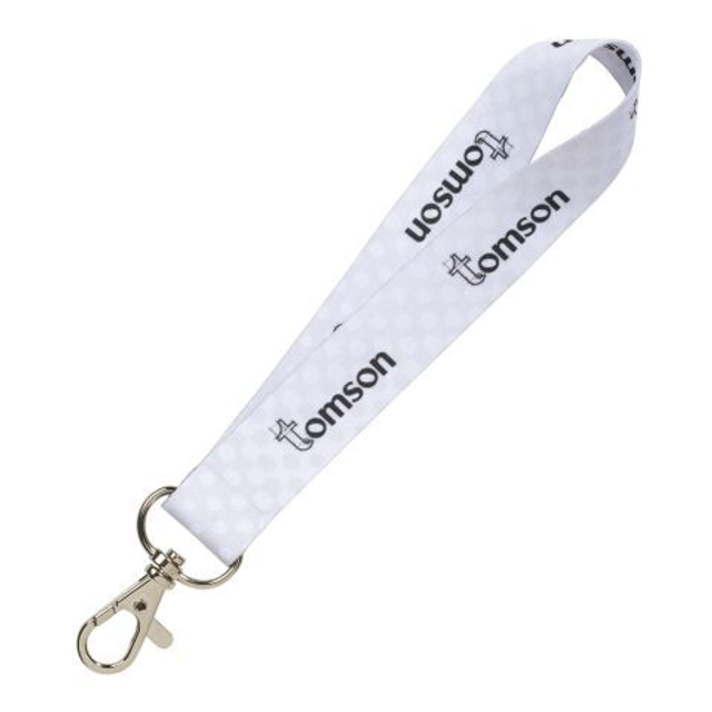 Mini sublimation lanyard