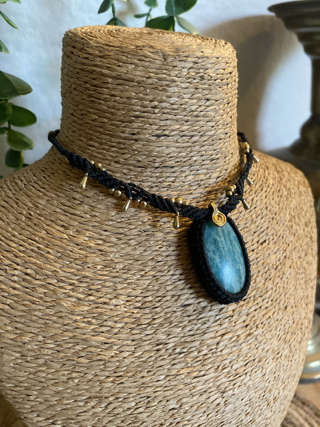 Collier UNIQUE - AMAZONITE