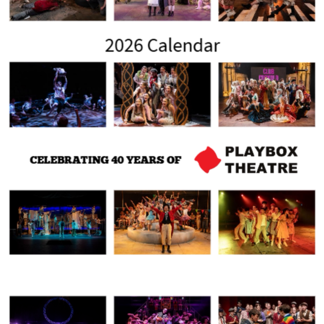 Playbox 2026 Calendar