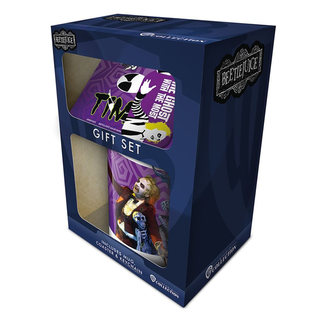 Beetlejuice: Beetlejuice Mug, Coaster &amp; Keychain Gift Set