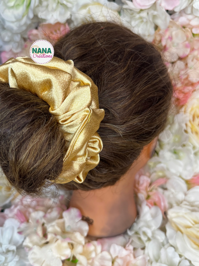 Chouchou Satin - Lumière – Fait main