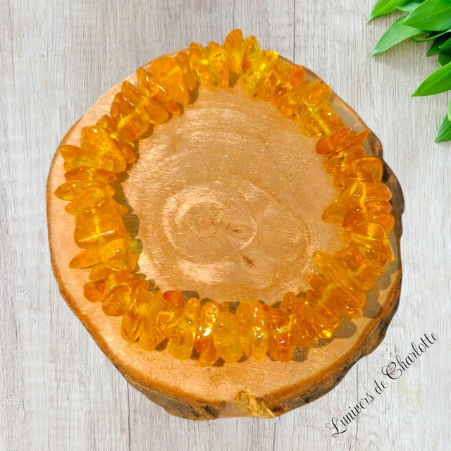 Bracelet "Ambre" - Baroque - BR-208