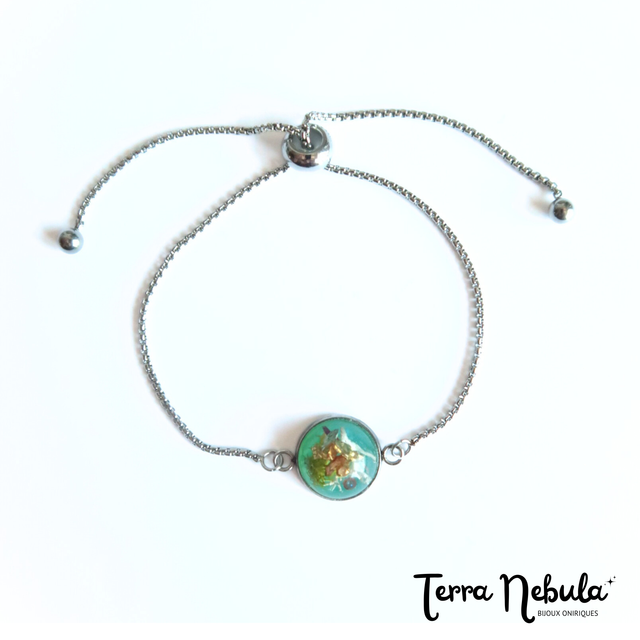 Bracelet chaîne Fonds marins | BR11