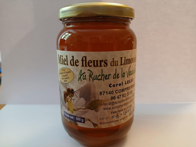 500 gr Miel de Fleurs du Limousin