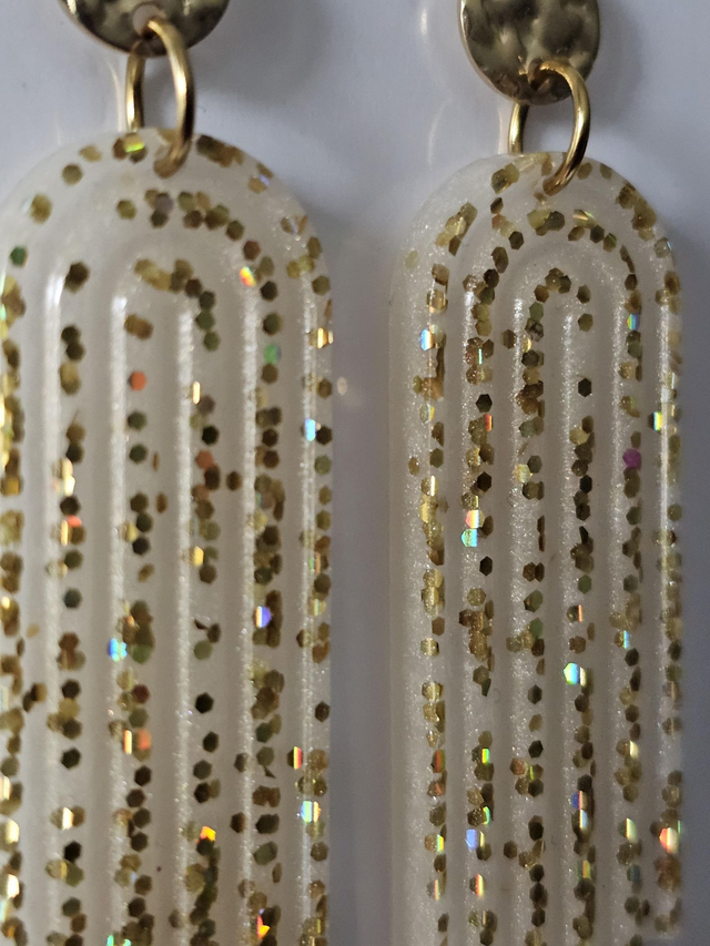 ARTY aux paillettes fêtes dorées