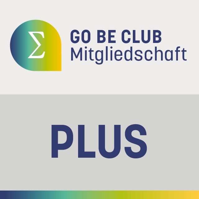 GO BE Club-Mitgliedschaft - PLUS