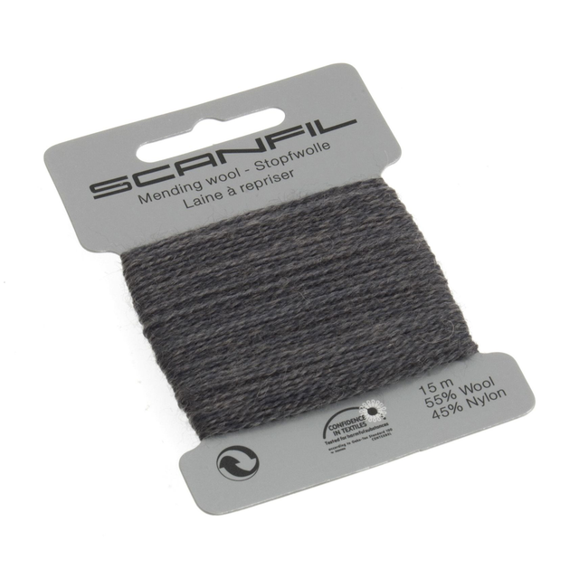 Mending Wool 069 charcoal