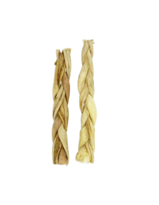 Peau d'agneau tressée 15cm