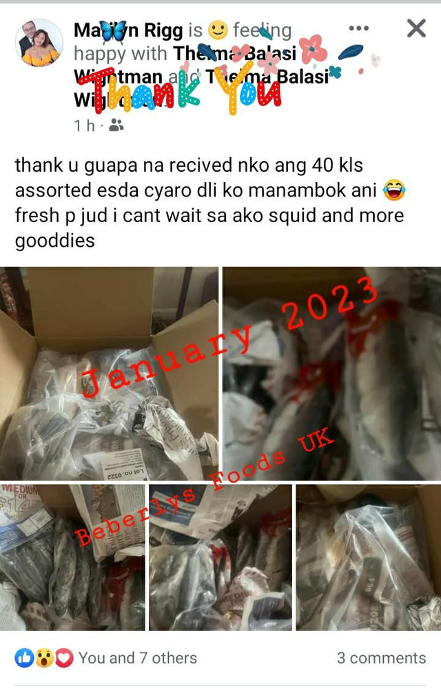 Customer: Marilyn( Cumbria- January 2023)