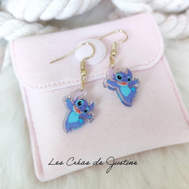 Boucles d&#039;oreilles Stitch 
