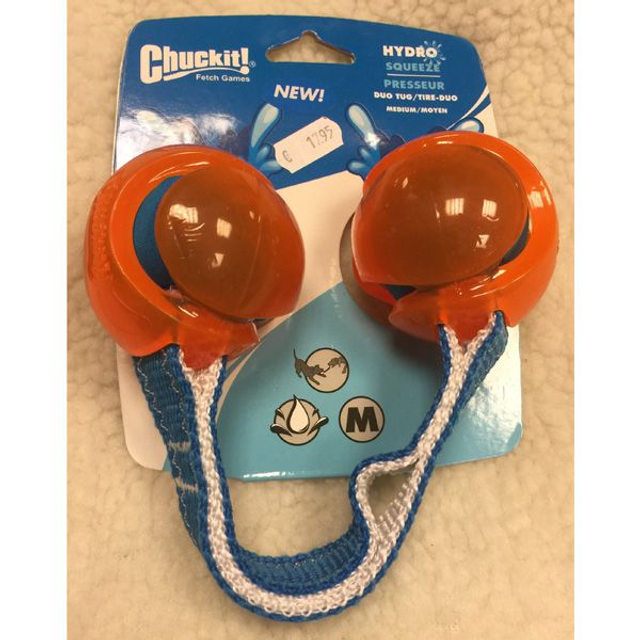 Chuckit Hydro squeeze duo tug medium