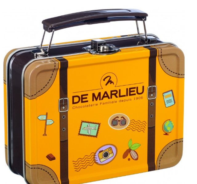 Valisette métal garnie 134g