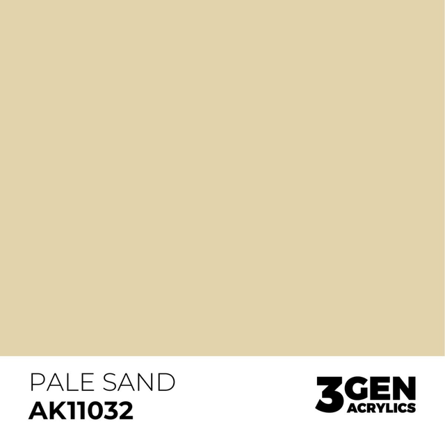 3rd Gen. Acrylics 32 Pale Sand