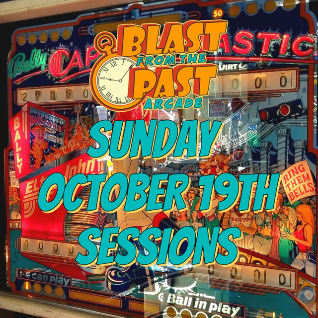 SUN- OCT 19th SESSIONS