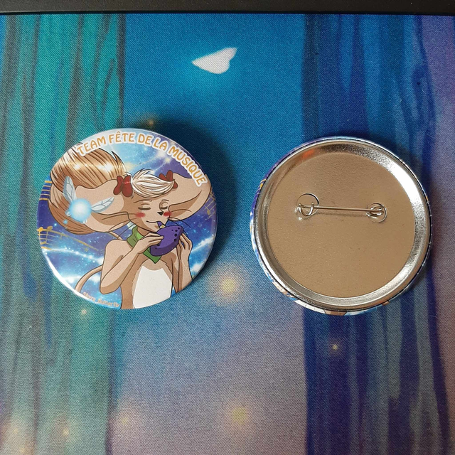 Team Fête de la Musique – Badge