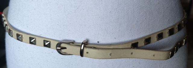 Ceinture beige 90 cm 