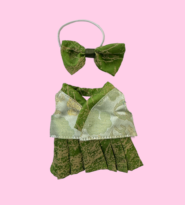 17cm Doll Costume (Green Hanfu)