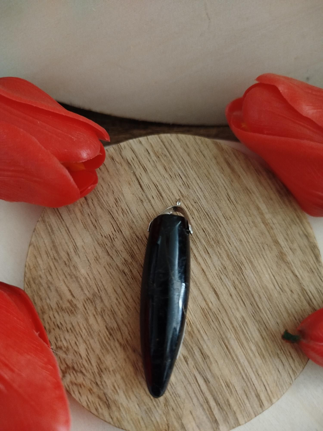 Pendentif Tourmaline Noire