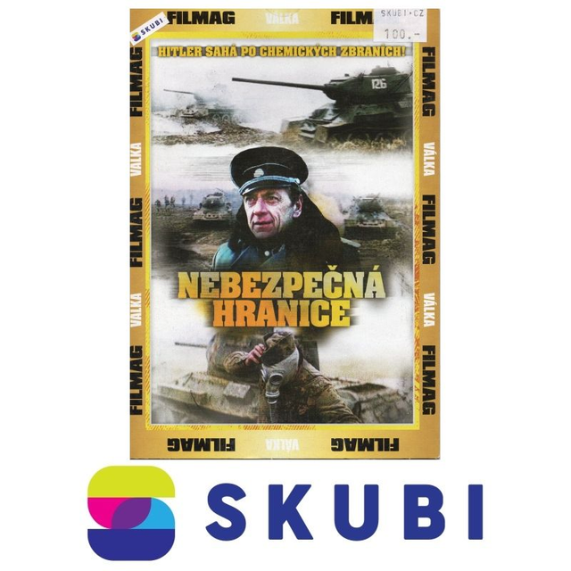 DVD Nebezpečná hranice - Hitler sahá po chemických zbraních! / У опасной черты - česky, rusky