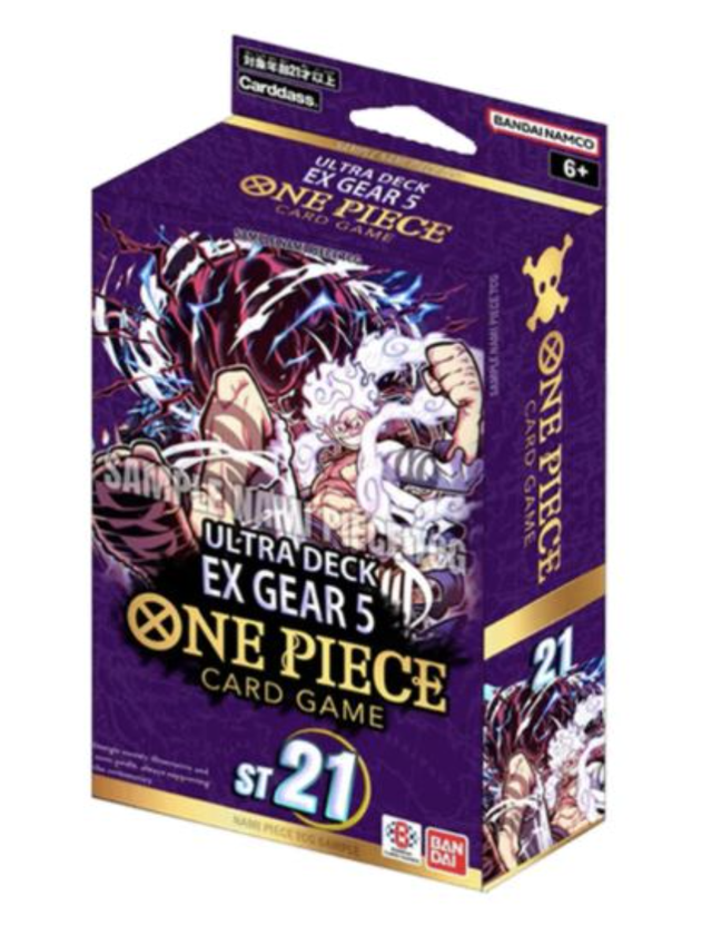  One Piece Trading Card Game Luffy Gear 5 Ultra Starter Deck Ex ST-21